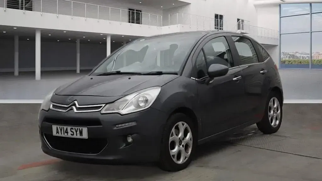 Usado Citroën C3 Exclusive 120 CV (88 kW) 2014 Gris Utilitario