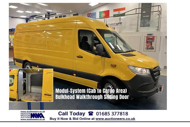 Used Mercedes Sprinter Progressive 143 HP (105 kW) 2020 Yellow Van