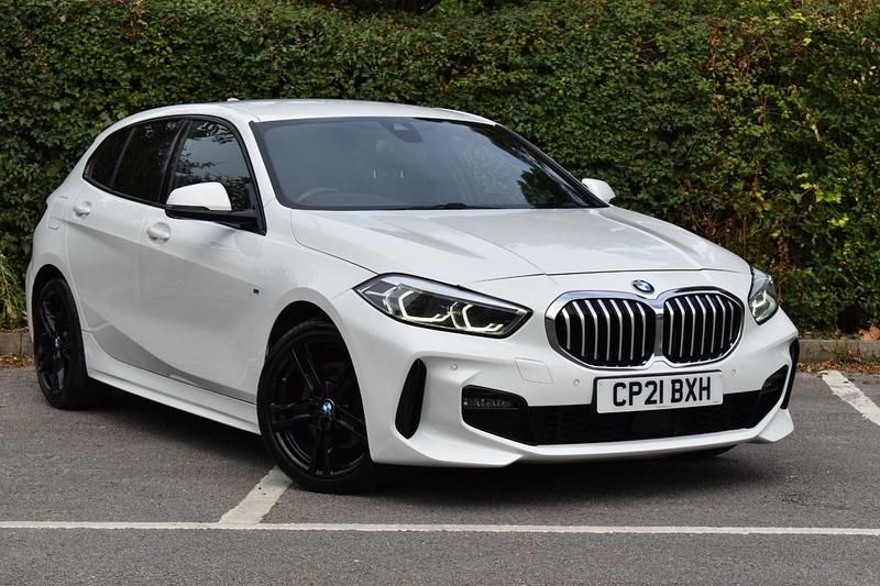 White Used 2021 BMW 118 M Sport Hatchback | £13,990 (Fair price) - Image 1/4