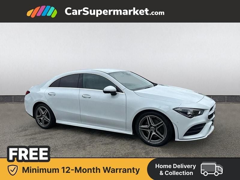 Used Mercedes CLA220 AMG Line Premium 2020 White Sedan