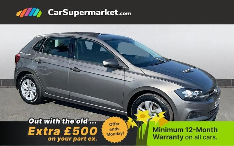 Used VW Polo SE 95 HP (69 kW) 2020 Grey Hatchback