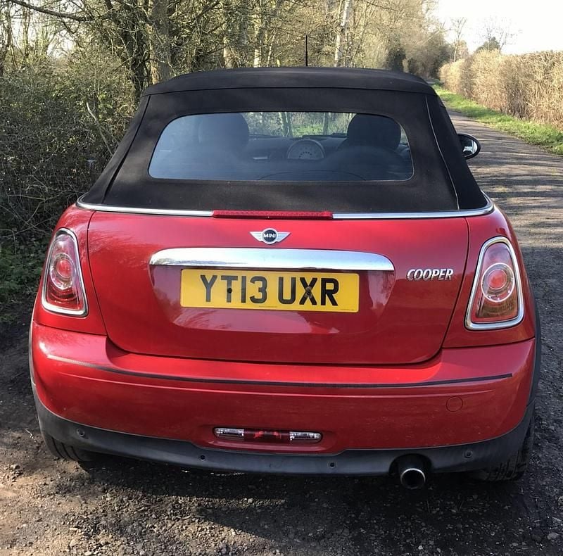 Used Mini Cooper Cabriolet 122 HP (89 kW) 2013 Red Cabriolet
