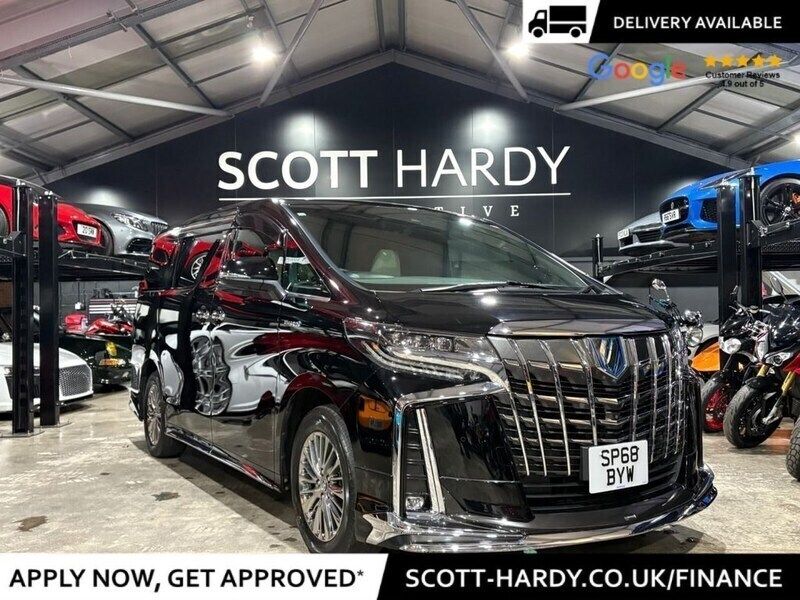 Black Used 2024 Toyota Alphard Executive MPV | £52,991 - Image 1/4