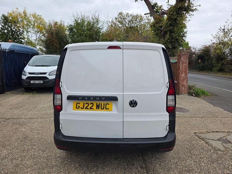 Used VW Caddy S 102 HP (75 kW) 2022 White MPV