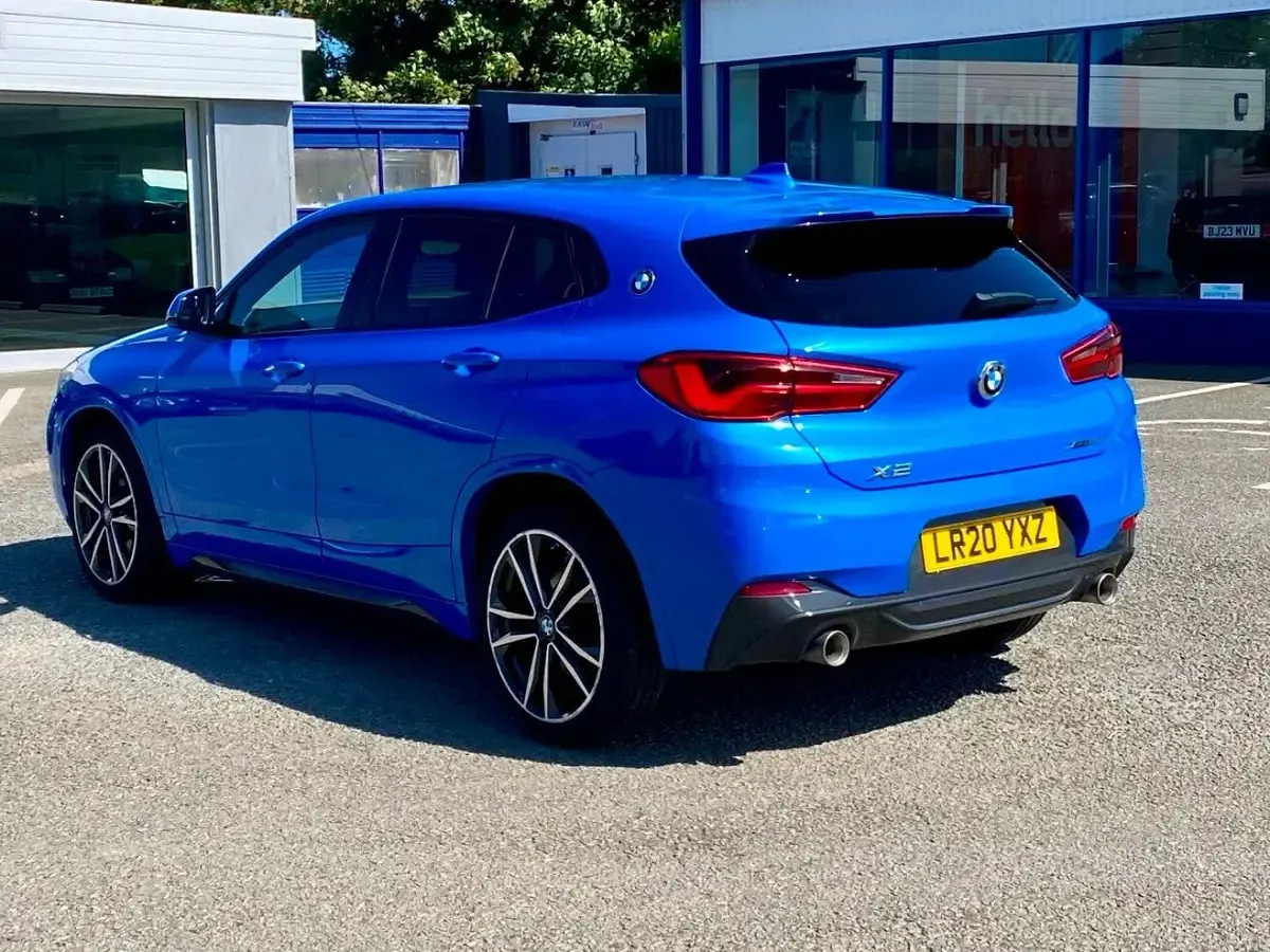 Used BMW X2 M Sport 190 HP (139 kW) 2020 Blue SUV