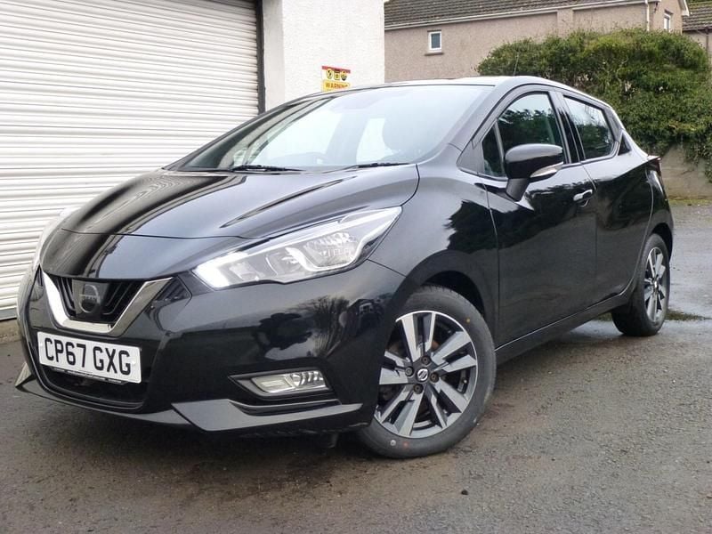 Black Used 2018 Nissan Micra Acenta Hatchback | £6,999 (Good price) - Image 1/4