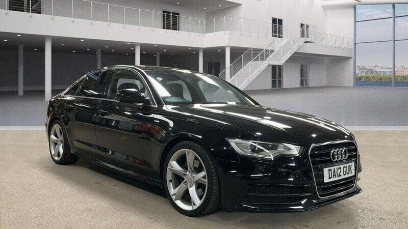 Black Used 2012 Audi A6 S-Line Sedan | £6,995 (Good price) - Image 1/2