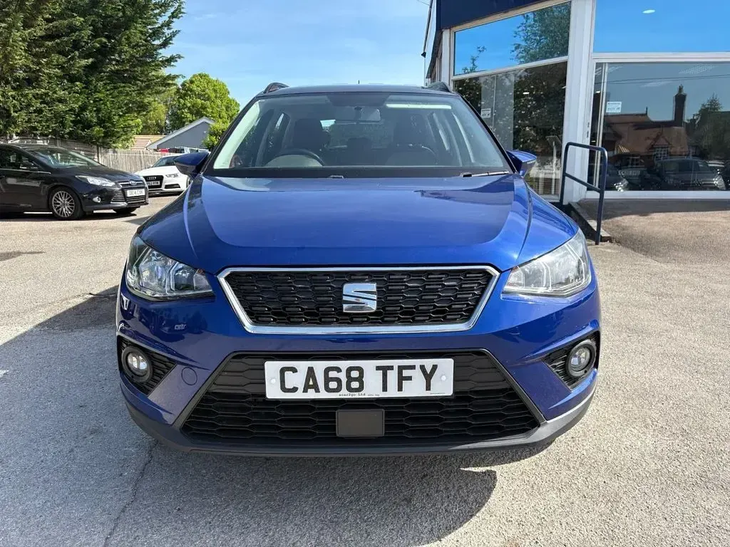Used Seat Arona SE Technology 95 HP (69 kW) 2018 Blue SUV