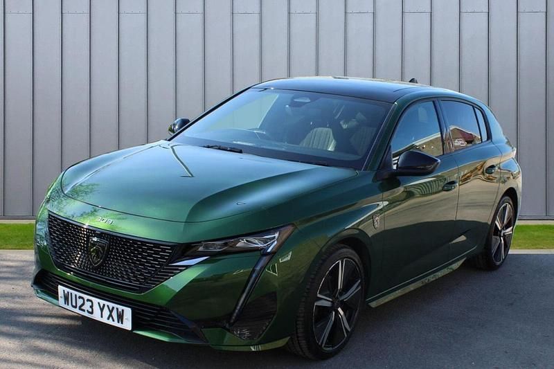 Used Peugeot 308 GT 129 HP (94 kW) 2023 Green Hatchback