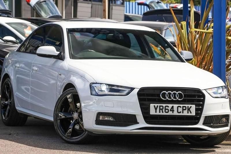 White Used 2014 Audi A4 Black Edition Sedan | £8,491 (Fair price) - Image 1/1
