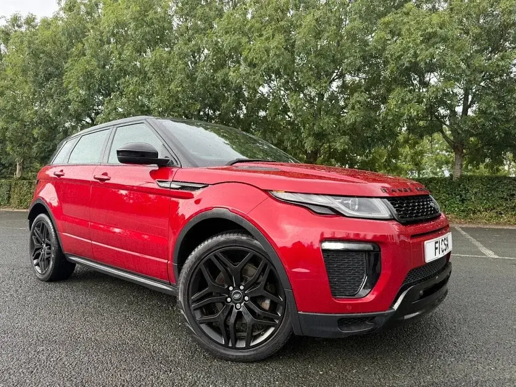 Used Land Rover Range Rover evoque HSE Dynamic 180 HP (132 kW) 2016 Red SUV