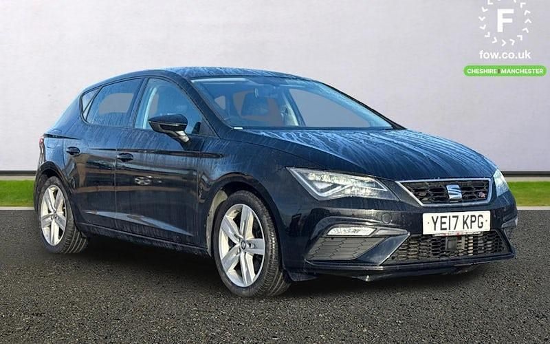 Used Seat Leon FR 184 HP (135 kW) 2017 Black Hatchback