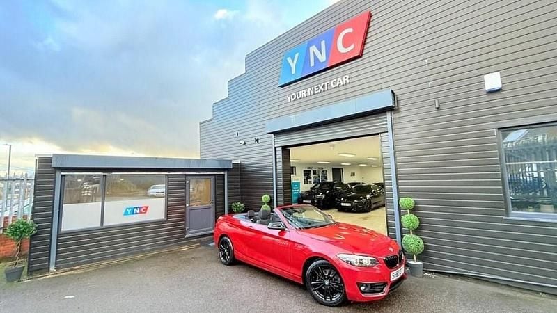 Used BMW 218 Sport Line 2019 Red Cabriolet