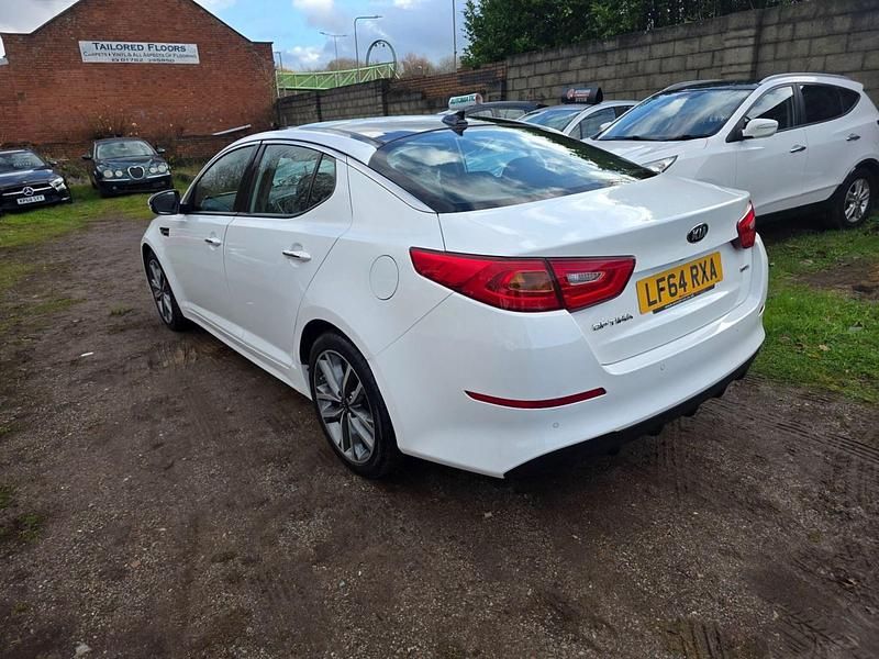 Used Kia Optima 2014 White Sedan