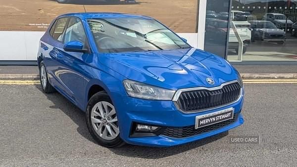 Blue Used 2023 Skoda Fabia Comfort Hatchback | £12,490 (Good price) - Image 1/4