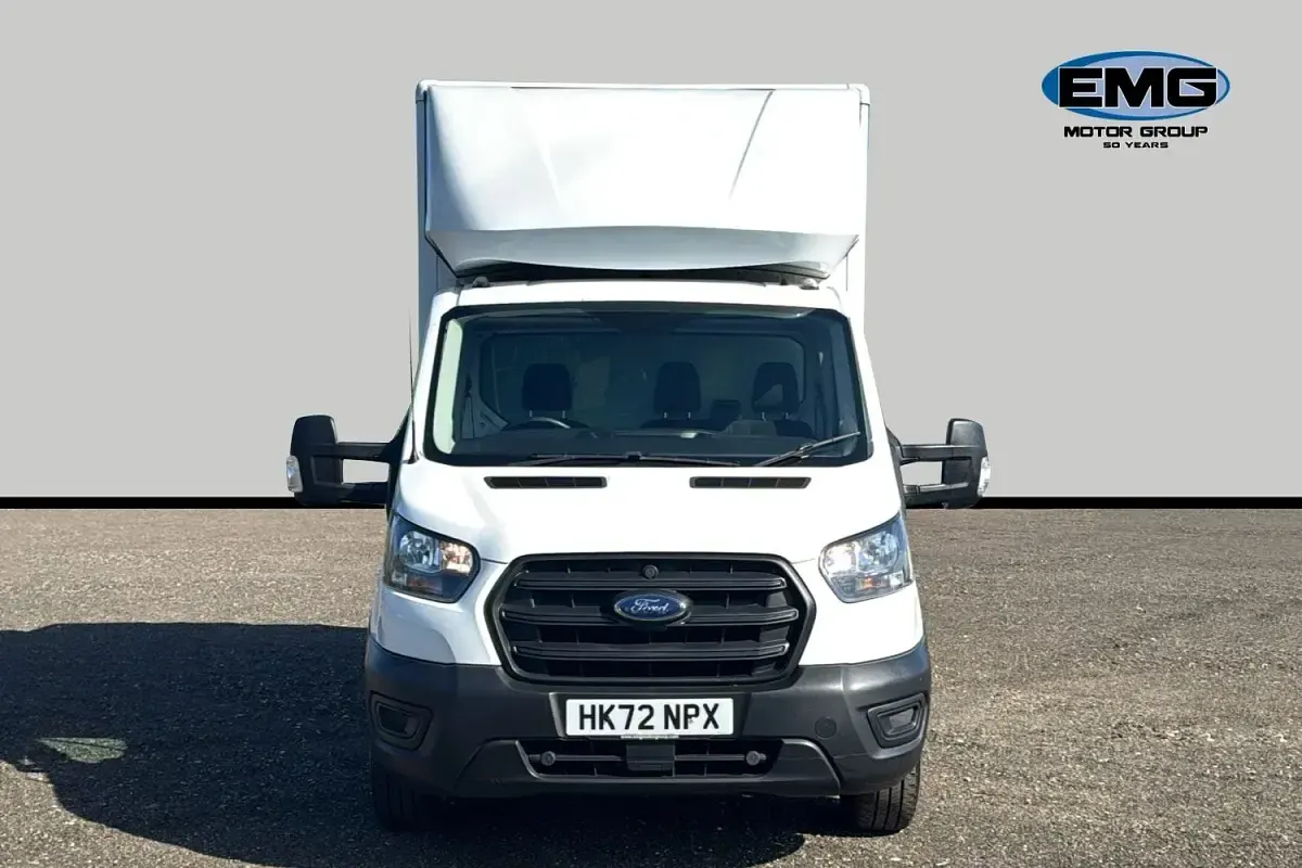 Second-hand Ford Transit S 130 CP (95 kW) 2022 Alb Cabrio