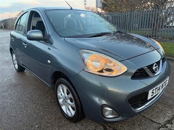 Grey Used 2014 Nissan Micra Acenta Hatchback | £5,995 (Fair price) - Image 1/4