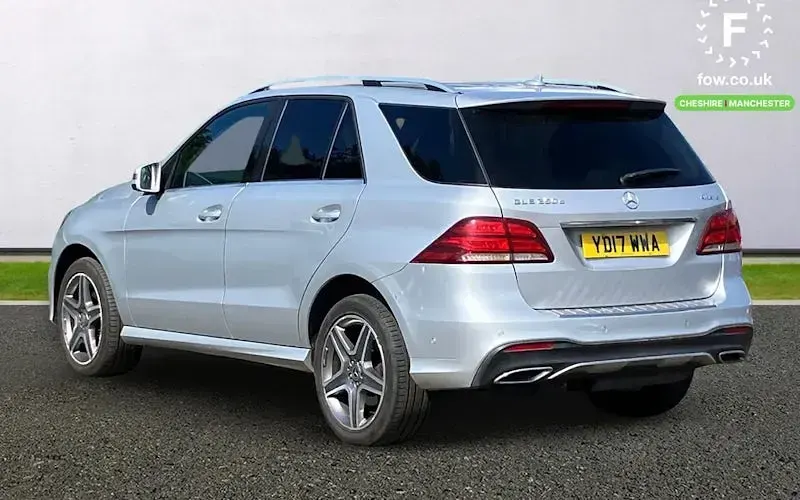 Used Mercedes GLE250 Active 204 HP (150 kW) 2017 Silver Estate