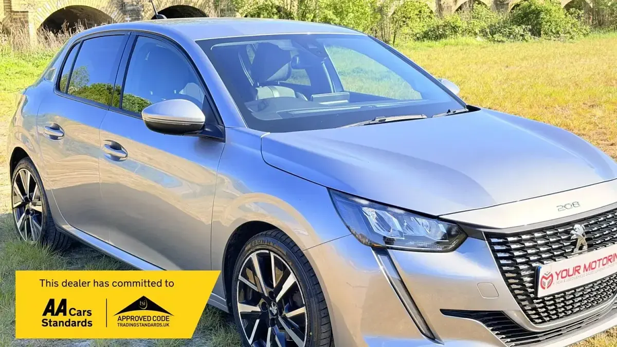 Used Peugeot 208 Allure Premium 2020 Grey Hatchback