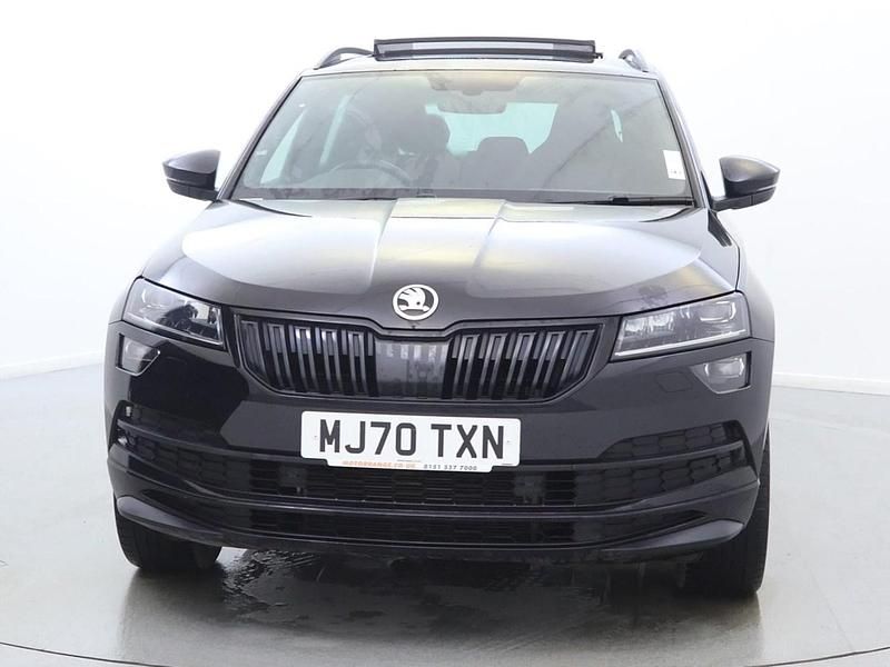 Used Skoda Karoq SportLine 150 HP (110 kW) 2020 Black SUV