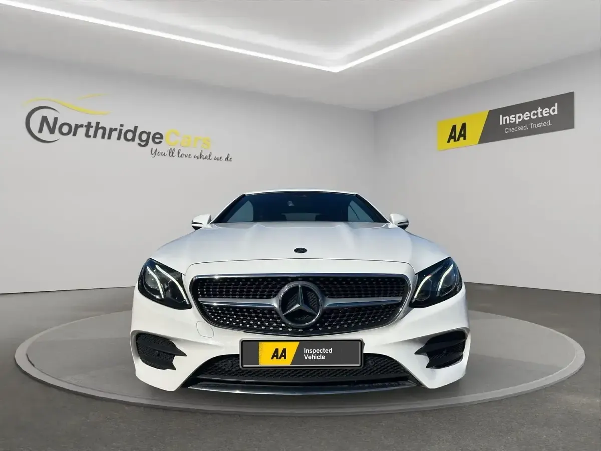 Used Mercedes E220 AMG Line Premium 2018 White Cabriolet