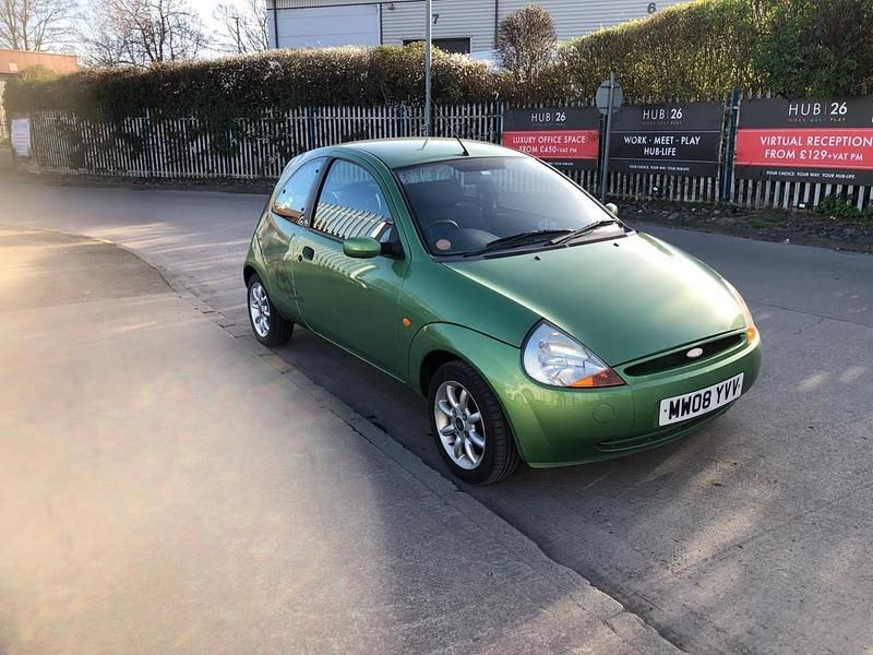 Used Ford Ka Zetec 70 HP (51 kW) 2008 Green Hatchback