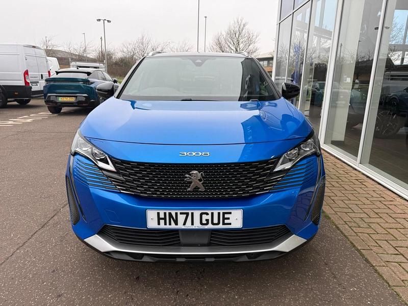 Used Peugeot 3008 Premium 296 HP (217 kW) 2021 Blue Hatchback