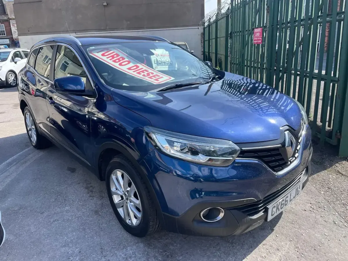 Używany Renault Kadjar Dynamique 110 KM (80 kW) 2016 Niebieski SUV