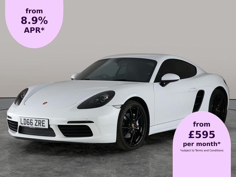 White Used 2016 Porsche 718 Cayman Coupe | £30,256 (A bit pricey) - Image 1/1