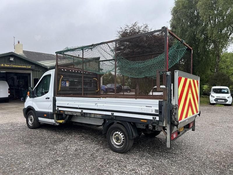 Used Ford Transit 130 HP (95 kW) 2018 White Cabriolet