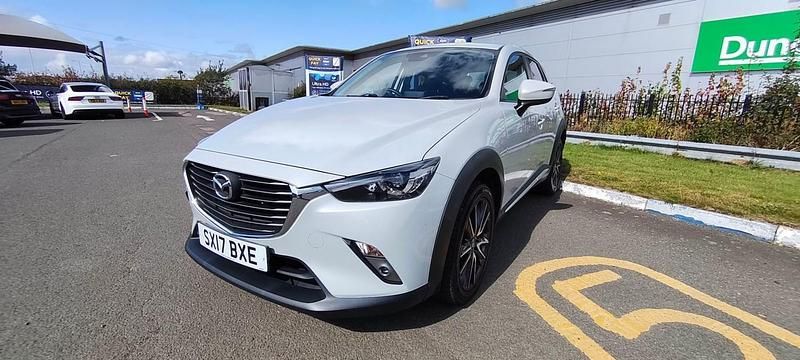 Silver Used 2017 Mazda CX-3 Inclusive SUV | £7,995 (Fair price) - Image 1/4