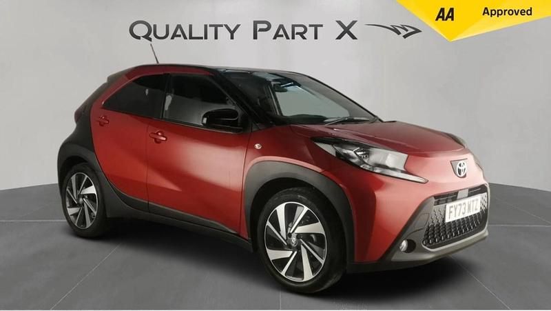 Red Used 2023 Toyota Aygo X SUV | £15,000 - Image 1/4