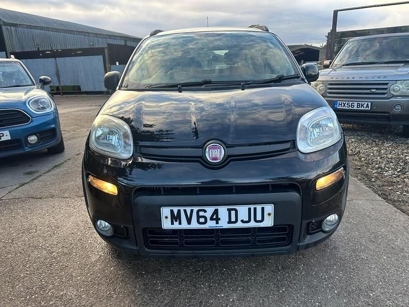 Used Fiat Panda Trekking 85 HP (62 kW) 2014 Black Hatchback