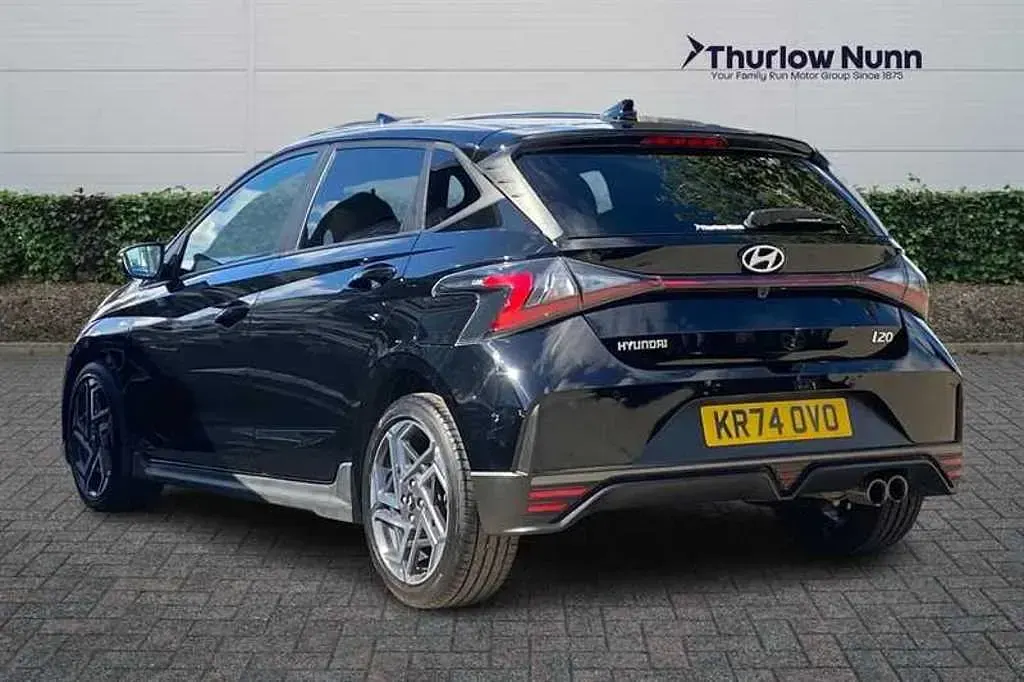 Used Hyundai i20 N Line 100 HP (73 kW) 2024 Phantom black Hatchback