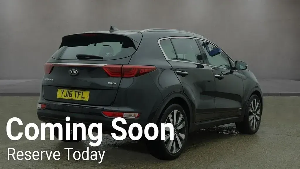Used Kia Sportage First Edition 182 HP (133 kW) 2016 Black SUV