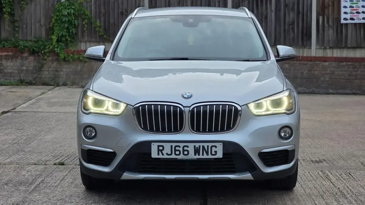 Used BMW X1 xLine 150 HP (110 kW) 2016 Silver SUV