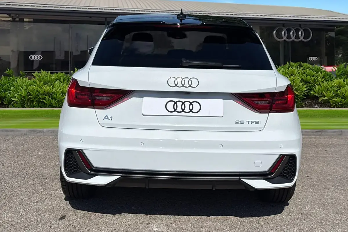 New Audi A1 Sportback S-Line 2026 White Hatchback