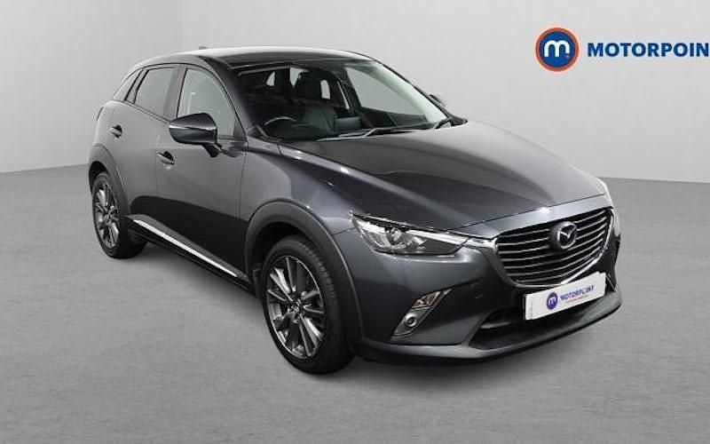 Usado Mazda CX-3 Inclusive 150 HP (110 kW) 2017 Cinzento SUV