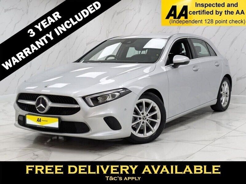 Silver Used 2018 Mercedes A180 Executive Hatchback | £14,595 (Fair price) - Image 1/2