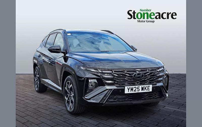 Black New 2025 Hyundai Tucson N Line SUV | £34,995 (Good price) - Image 1/4