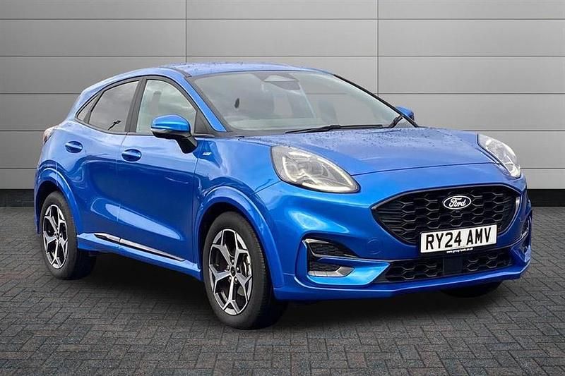 Blue Used 2024 Ford Puma ST-Line Hatchback | £20,795 - Image 1/2