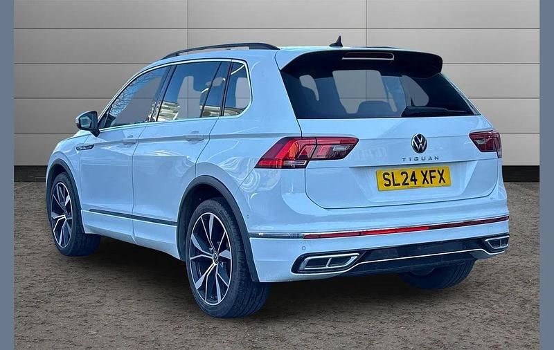 Used VW Tiguan R-line Edition 150 HP (110 kW) 2024 White SUV