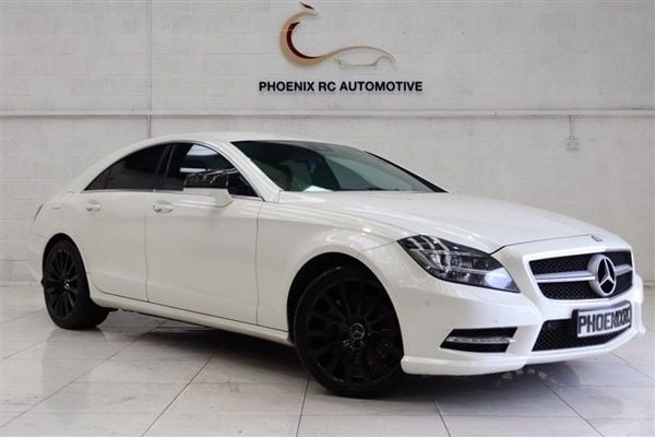 White Used 2013 Mercedes CLS350 AMG Coupe | £9,599 (A bit pricey) - Image 1/1