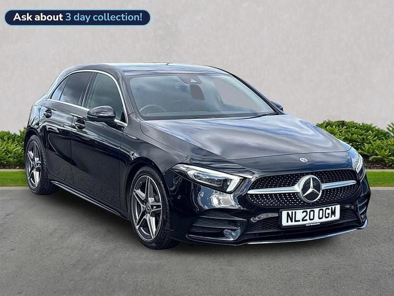 Black Used 2020 Mercedes A180 Executive Hatchback | £16,502 (Fair price) - Image 1/4