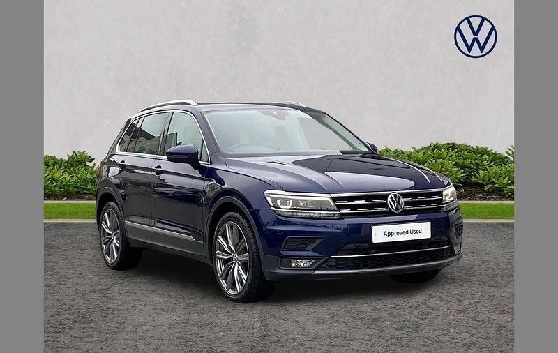 Used VW Tiguan SEL 150 HP (110 kW) 2019 Blue SUV