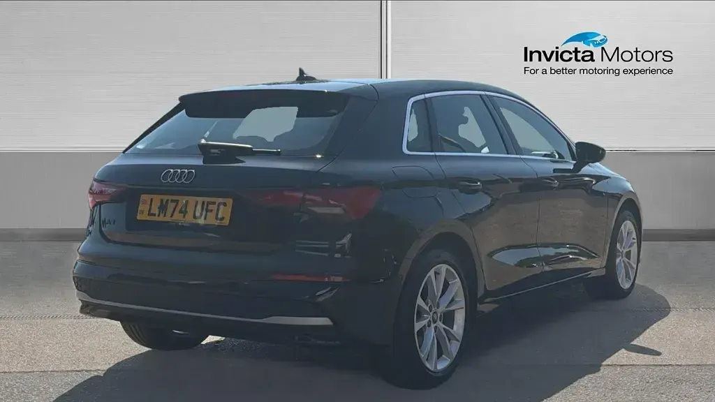 Used Audi A3 Sport 117 HP (86 kW) 2024 Black pearl metallic Hatchback