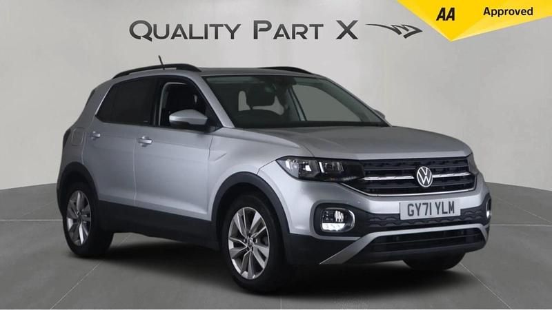 Silver Used 2021 VW T-Cross Active SUV | £15,745 (Fair price) - Image 1/3