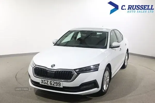 Used Skoda Octavia SE 150 HP (110 kW) 2022 White Hatchback