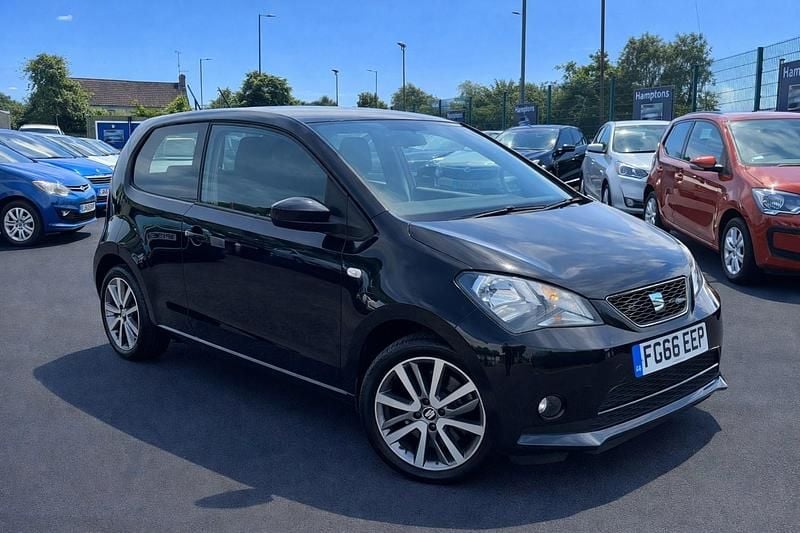 Black Used 2016 Seat Mii FR-Line Hatchback | £6,495 (Fair price) - Image 1/3