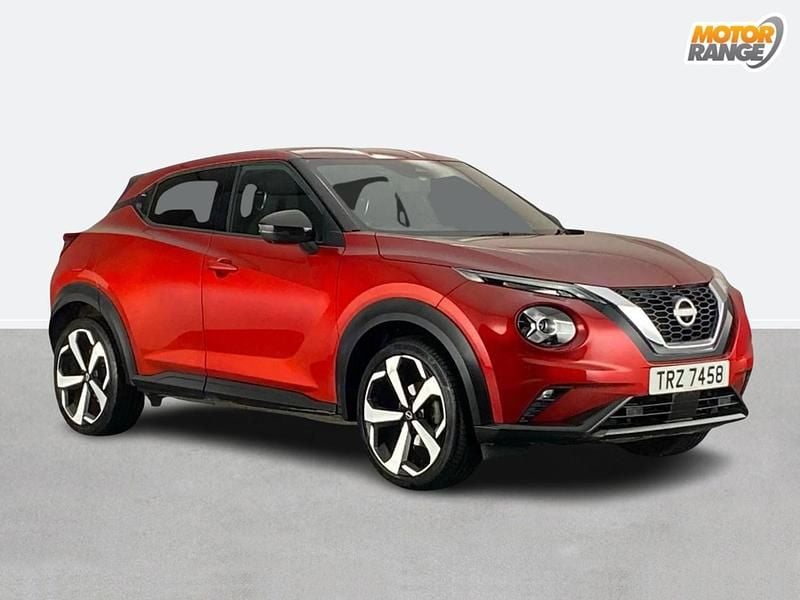 Red Used 2022 Nissan Juke Tekna SUV | £15,495 (Fair price) - Image 1/4